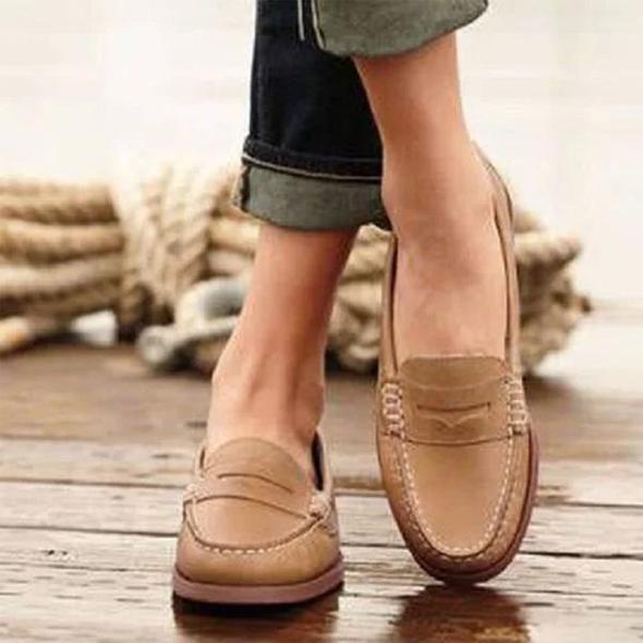 Nyraen | Women's Classic Slip-On Loafers