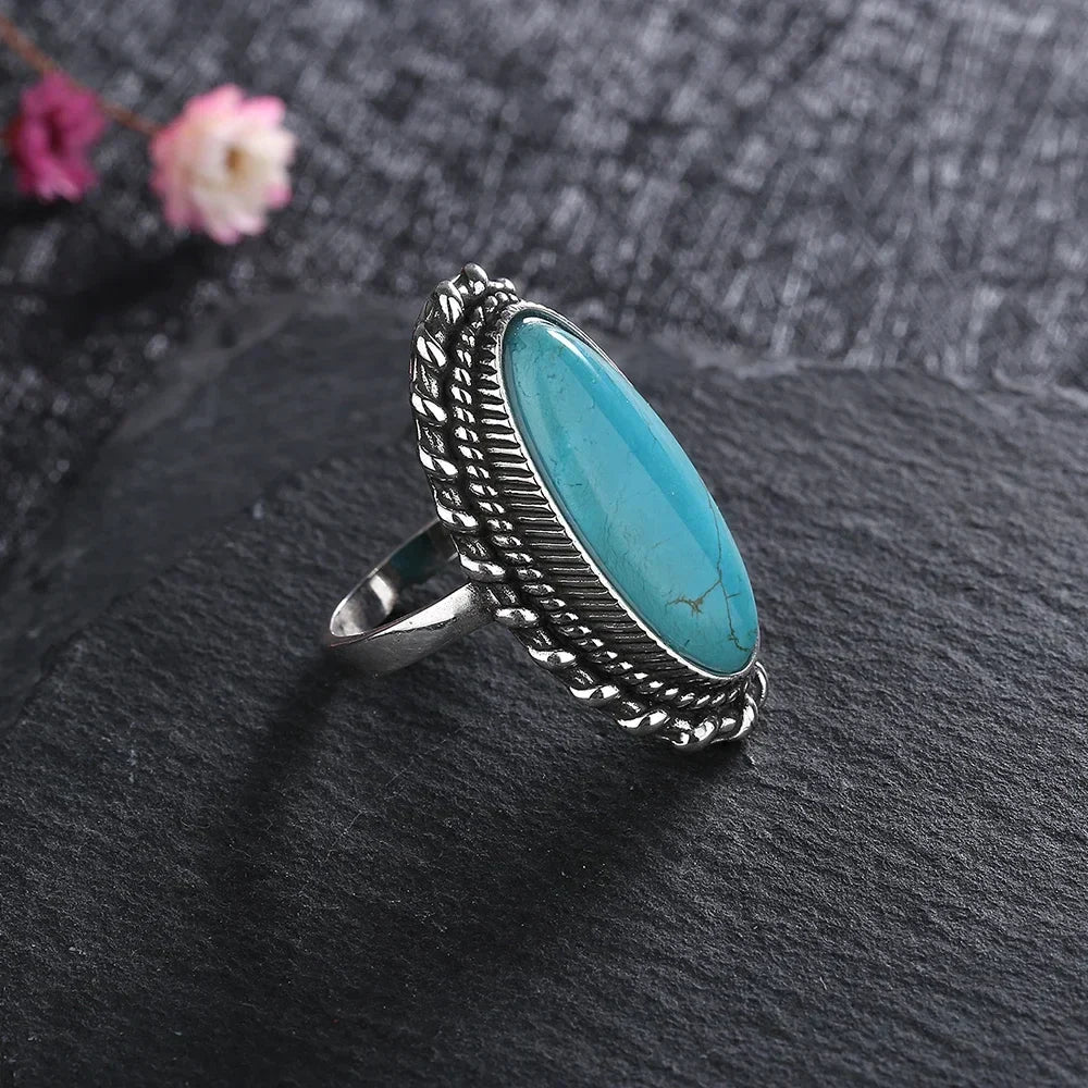 Soraya | Women's Turquoise Statement Ring