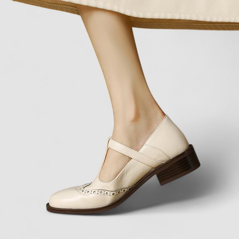 Vaenora | Women's Block Heel Strap Mary Jane Shoes