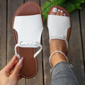 Undine | Women's Braided Loop Slide Sandals