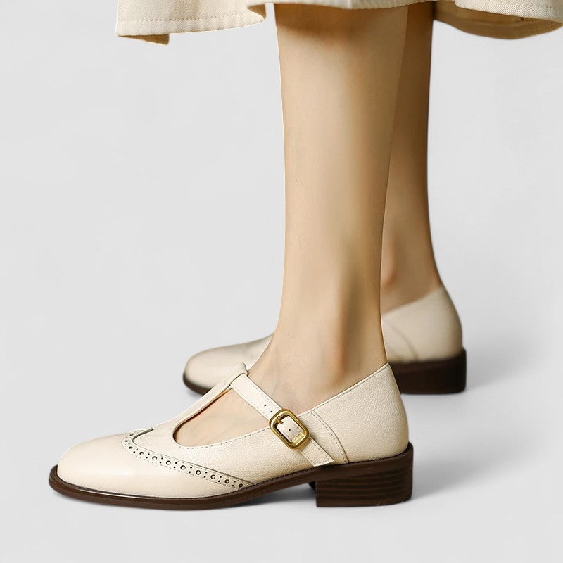 Vaenora | Women's Block Heel Strap Mary Jane Shoes