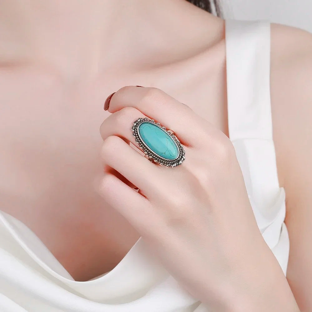 Soraya | Women's Turquoise Statement Ring