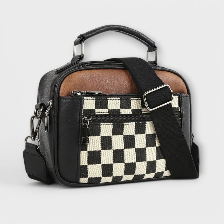 Vynra | Women's Checkerboard Trendy Shoulder Bag