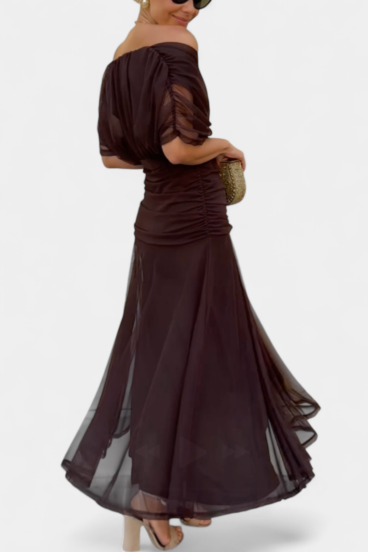 Calirae | Women's Floral V-Neck Midi Dress