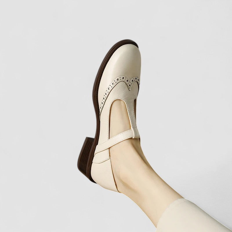 Vaenora | Women's Block Heel Strap Mary Jane Shoes