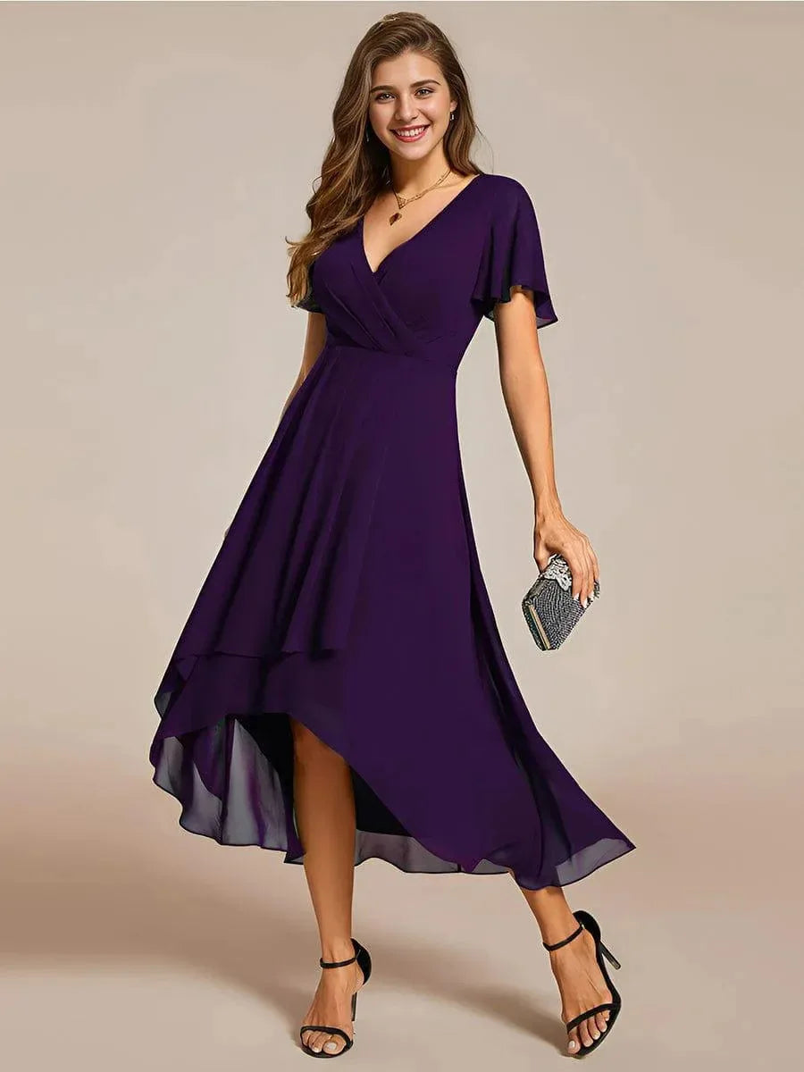 Thireya | Women's Elegant Flowing Midi Dress