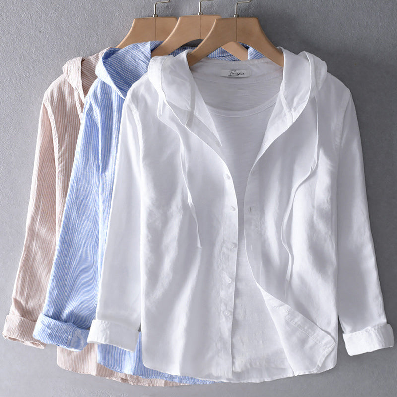 Zevan | Women's Casual Summer Hooded Blouse