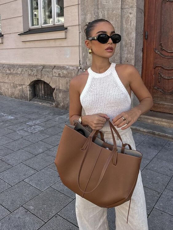 Winsome | Women's Minimalist Structured Tote Bag
