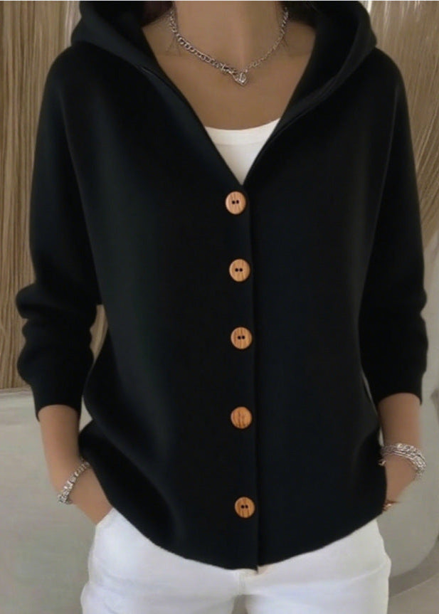 Calyraen | Women's Elegant Button-Up Cardigan