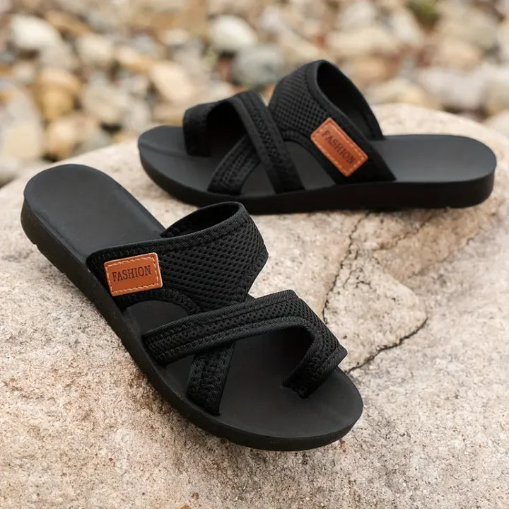 Vexa | Women's Orthopedic Cross Strap Sandals