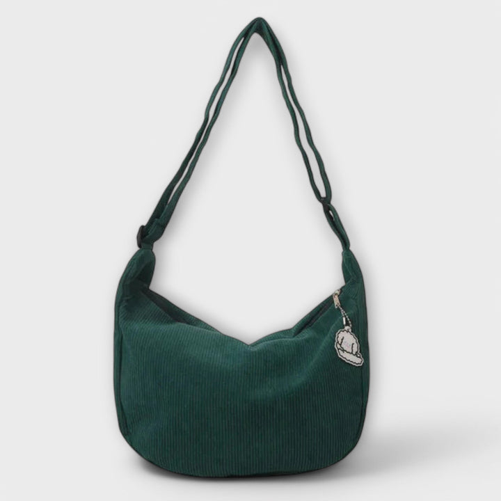 Emberly | Women's Elegant Corduroy Shoulder Bag