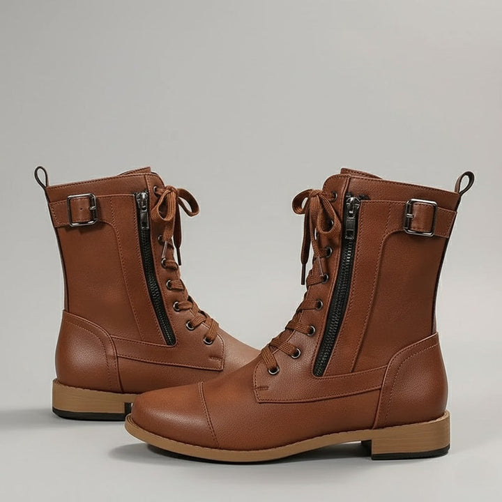Faerelle | Women's Lace-Up Orthopedic Ankle Boots