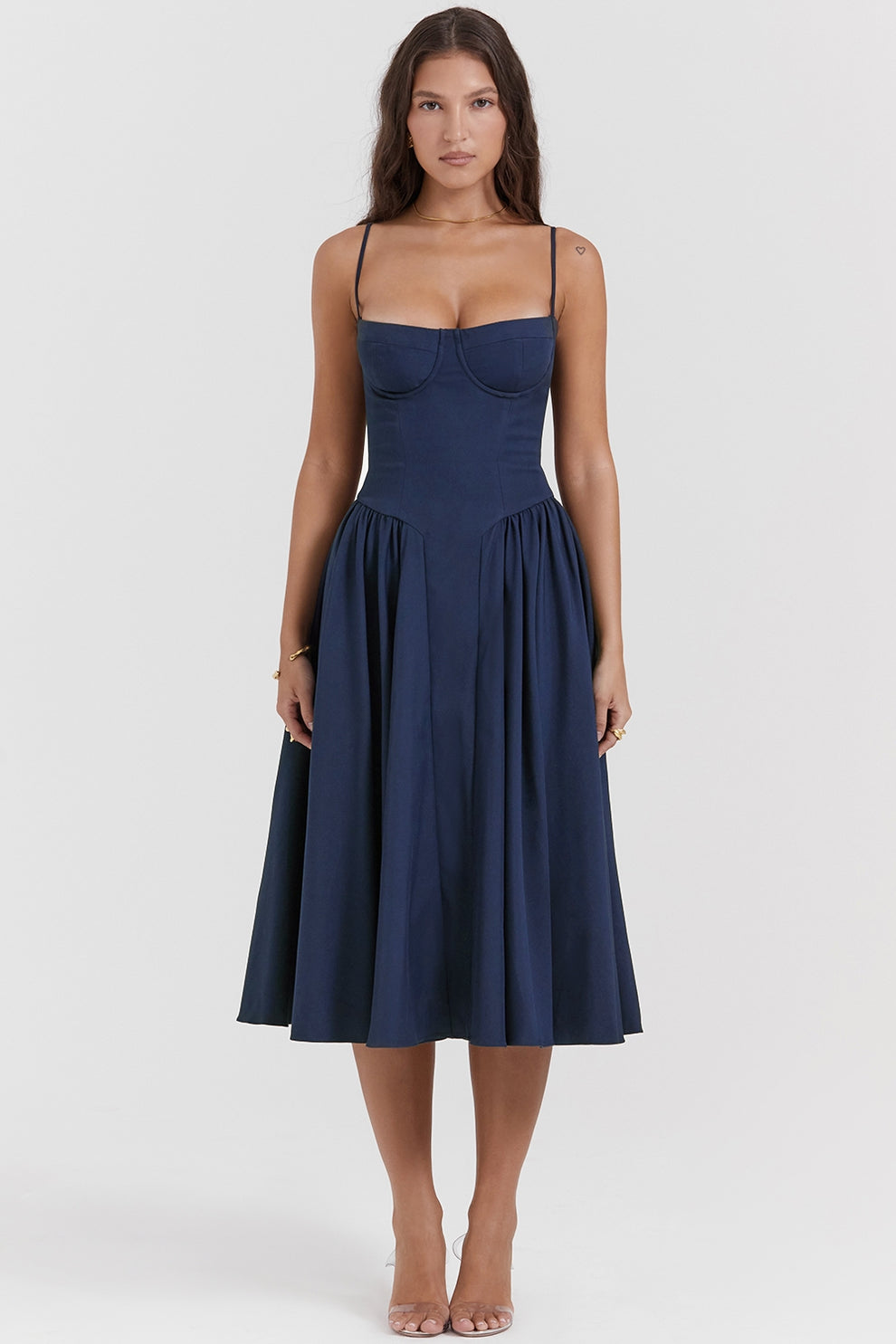 Elowen | Women's Summer Muse Strappy Midi Dress