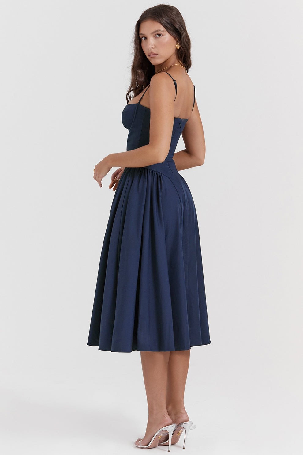 Elowen | Women's Summer Muse Strappy Midi Dress