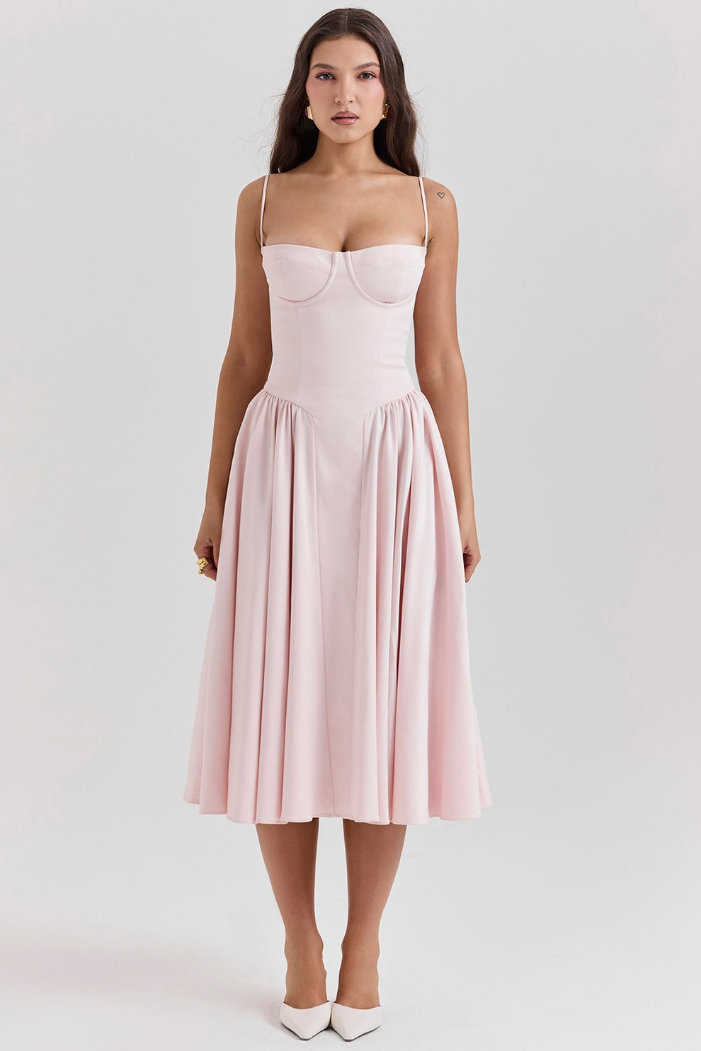 Elowen | Women's Summer Muse Strappy Midi Dress