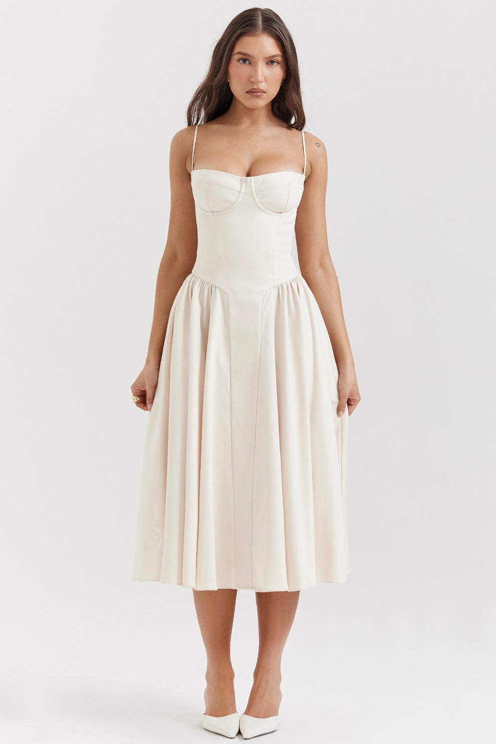 Elowen | Women's Summer Muse Strappy Midi Dress