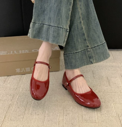 Orelisse | Women's Round Toe Strap Mary Jane Shoes