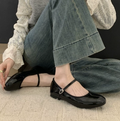Orelisse | Women's Round Toe Strap Mary Jane Shoes