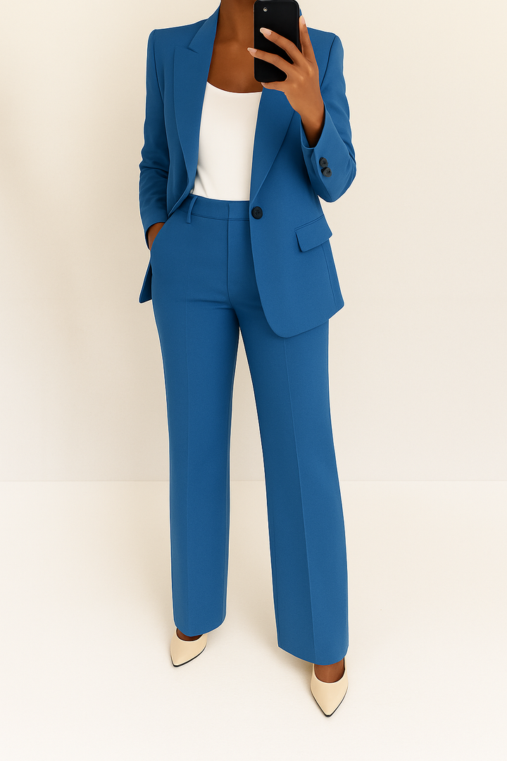 Damaris | Women's Tailored Blazer & Trousers Two-Piece Set