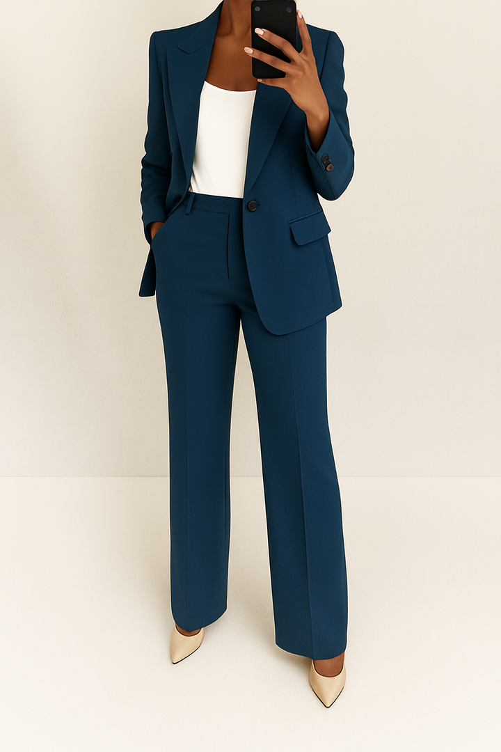 Damaris | Women's Tailored Blazer & Trousers Two-Piece Set