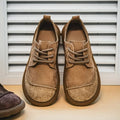 Lunethra | Women's Lace-Up Textured Casual Shoes