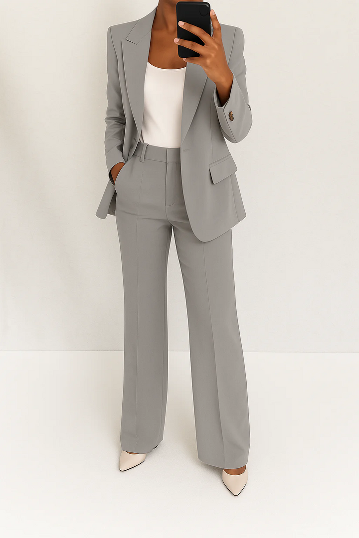 Damaris | Women's Tailored Blazer & Trousers Two-Piece Set