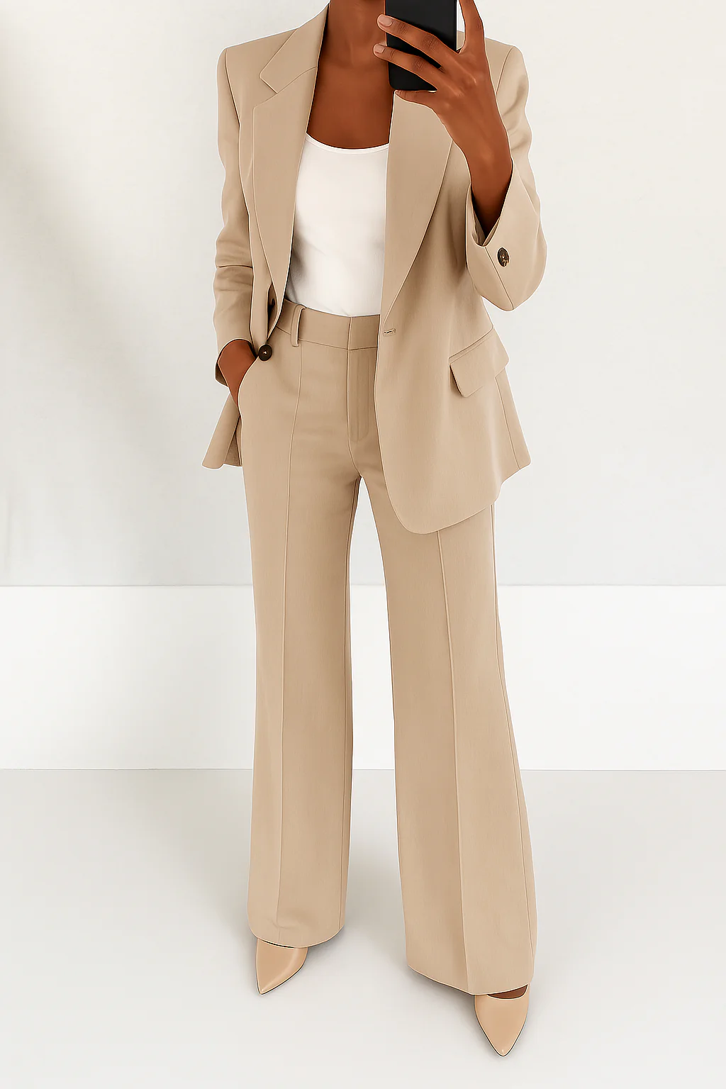 Damaris | Women's Tailored Blazer & Trousers Two-Piece Set