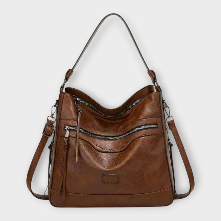Zoryn | Women's Slouchy Zip-Front Tote Bag
