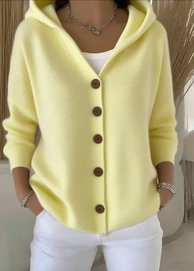 Calyraen | Women's Elegant Button-Up Cardigan