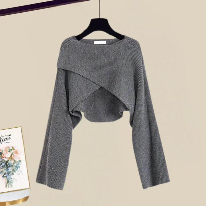 Ovelle | Women's Dress and Sweater Matching Set