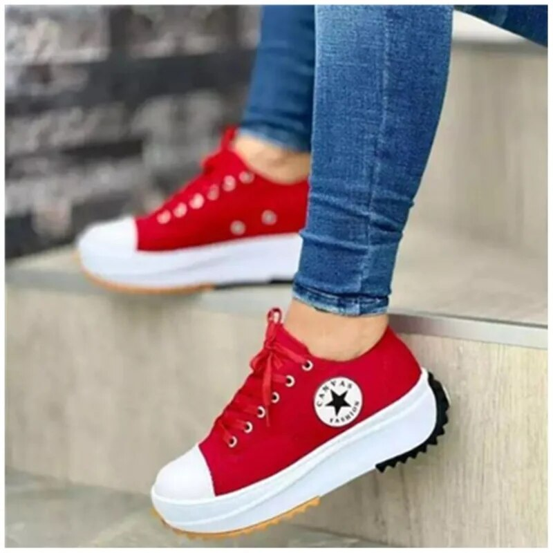 Brinley | Women's Lace-Up Platform Sneakers