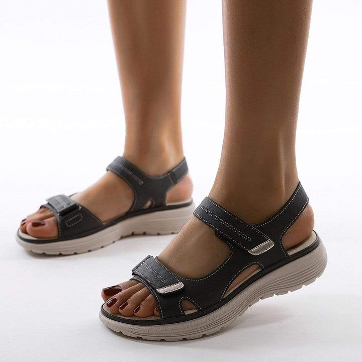 Obeline | Women's Double Strap Platform Walking Sandals