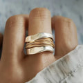 Vireth | Women's Dual Tone Layered Ring